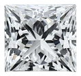 1.01 Carat E VVS2 Princess Lab Diamond Cheap