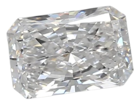 0.77 Carat E VVS2 Radiant Lab Diamond Cheap