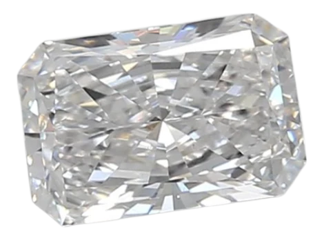 0.77 Carat E VVS2 Radiant Lab Diamond Cheap