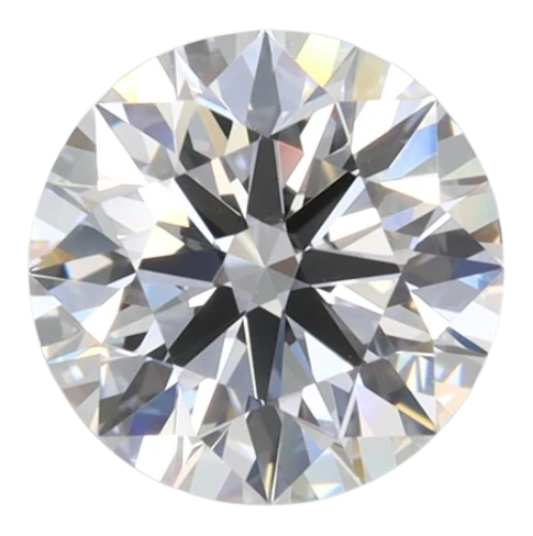 1.33 Carat D VVS2 Round Lab Diamond Fashion