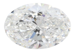 1.15 Carat E VVS2 Oval Lab Diamond Sale