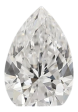 1.36 Carat D VVS1 Pear Lab Diamond Online Hot Sale