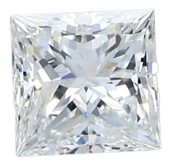 1.01 Carat G VVS1 Princess Natural Diamond Discount