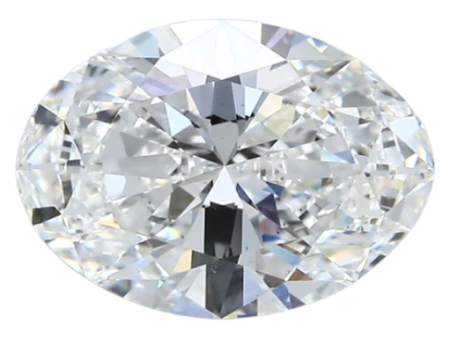 3.01 Carat G VS2 Oval Natural Diamond Discount