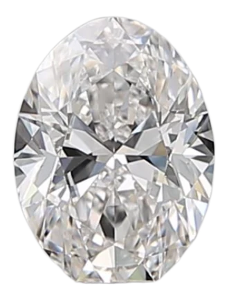 0.9 Carat F IF Oval Natural Diamond Online Sale