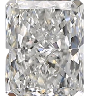 1.01 Carat E VS2 Radiant Natural Diamond Discount