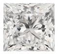 1.37 Carat E VS1 Princess Lab Diamond on Sale