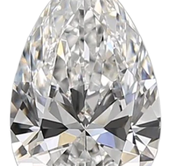 0.9 Carat E VS1 Pear Natural Diamond Supply