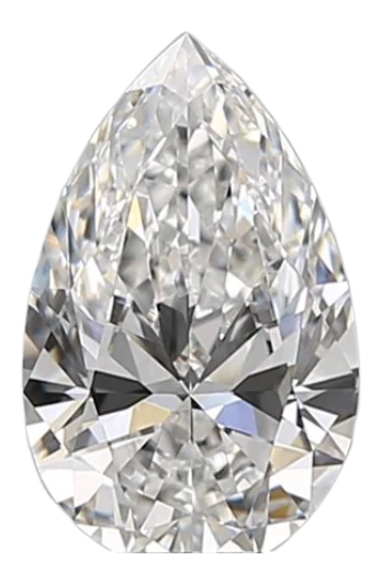 0.9 Carat E VS1 Pear Natural Diamond Supply