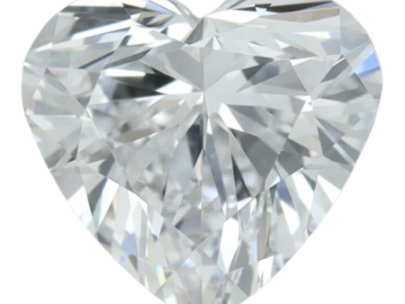 1.03 Carat E VVS2 Heart Lab Diamond For Sale