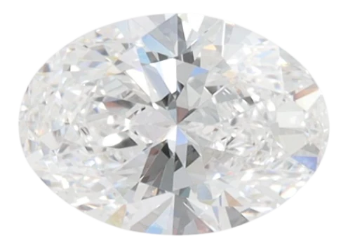 1.26 Carat D VVS1 Oval Lab Diamond For Discount