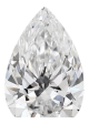 1.08 Carat D VVS2 Pear Lab Diamond For Cheap