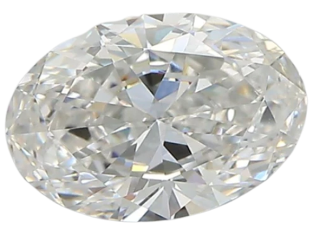 1.14 Carat F VVS2 Oval Lab Diamond For Discount