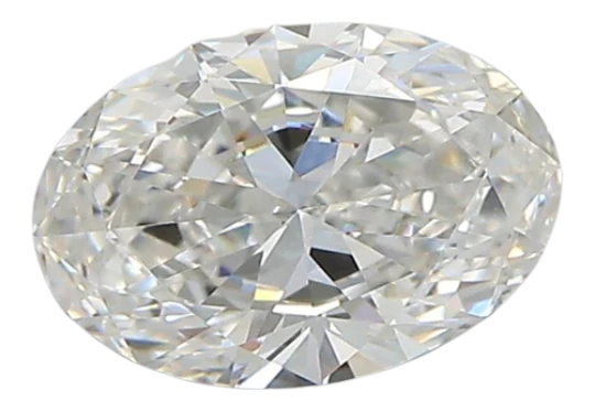 1.14 Carat F VVS2 Oval Lab Diamond For Discount