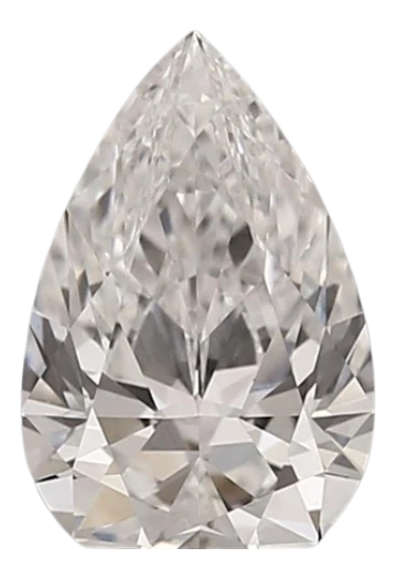 1.23 Carat F VVS2 Pear Lab Diamond on Sale