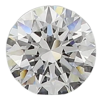 0.54 Carat E IF Round Natural Diamond Cheap