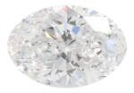 1.34 Carat E VVS2 Oval Lab Diamond Online Hot Sale