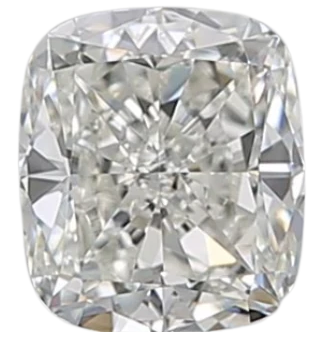 0.72 Carat I VS1 Cushion Natural Diamond on Sale