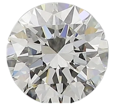 0.8 Carat H IF Round Natural Diamond For Sale