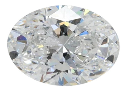 1.08 Carat E VS1 Oval Lab Diamond For Cheap