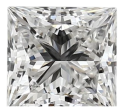 1.16 Carat F VVS1 Princess Lab Diamond on Sale