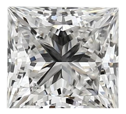 1.16 Carat F VVS1 Princess Lab Diamond on Sale