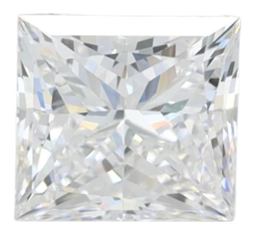 1.01 Carat D VVS2 Princess Lab Diamond Supply