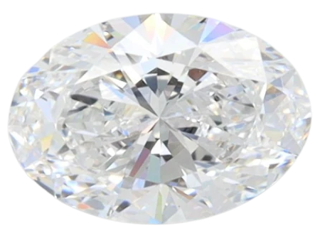 1.06 Carat E VVS2 Oval Lab Diamond Online Sale