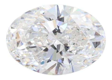 1.07 Carat D VVS2 Oval Lab Diamond Online now