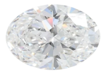 1.23 Carat D VVS2 Oval Lab Diamond For Cheap