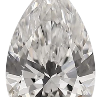 1.37 Carat E VVS1 Pear Lab Diamond For Cheap