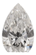 1.37 Carat E VVS1 Pear Lab Diamond For Cheap