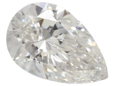 1.42 Carat F VVS2 Pear Lab Diamond For Cheap