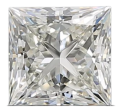 1.01 Carat J VVS2 Princess Natural Diamond Cheap