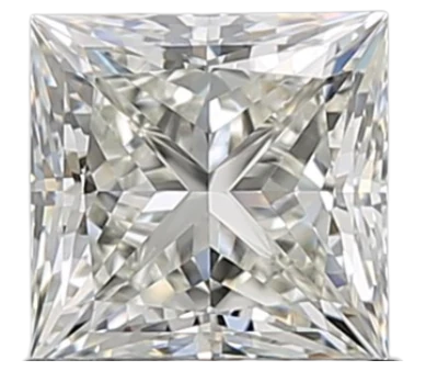 1.01 Carat J VVS2 Princess Natural Diamond Cheap