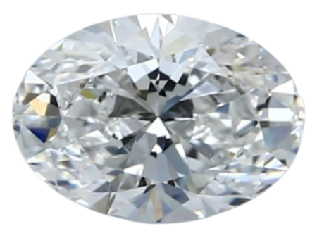 1.2 Carat D VVS2 Oval Lab Diamond For Discount