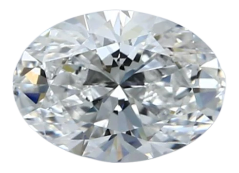 1.2 Carat D VVS2 Oval Lab Diamond For Discount