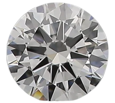 0.3 Carat E VVS1 Round Natural Diamond For Sale