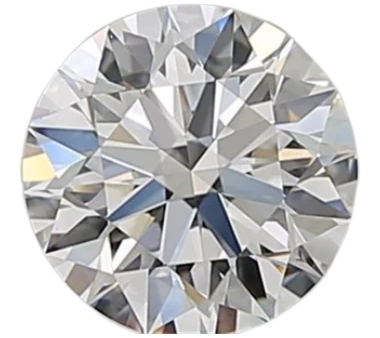 0.73 Carat G VVS2 Round Natural Diamond on Sale