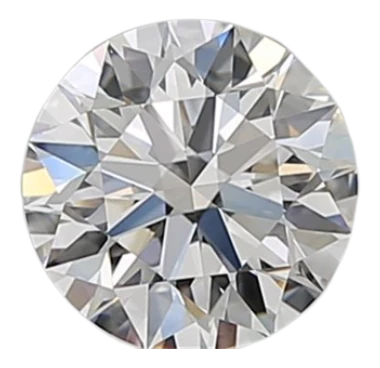 0.73 Carat G VVS2 Round Natural Diamond on Sale