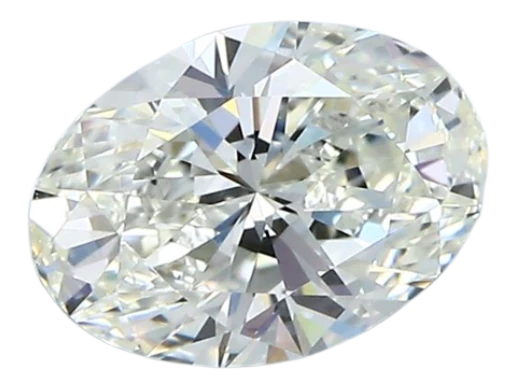 1.3 Carat J VVS1 Oval Natural Diamond Fashion