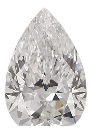 1.24 Carat D VVS2 Pear Lab Diamond Online now