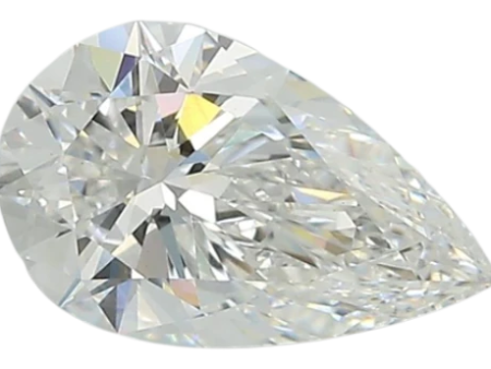 1.33 Carat D VVS2 Pear Lab Diamond For Discount