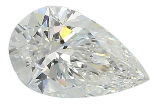 1.33 Carat D VVS2 Pear Lab Diamond For Discount