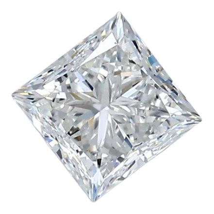 1.21 Carat H VS2 Princess Natural Diamond Hot on Sale