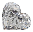 0.9 Carat E VS1 Heart Natural Diamond on Sale