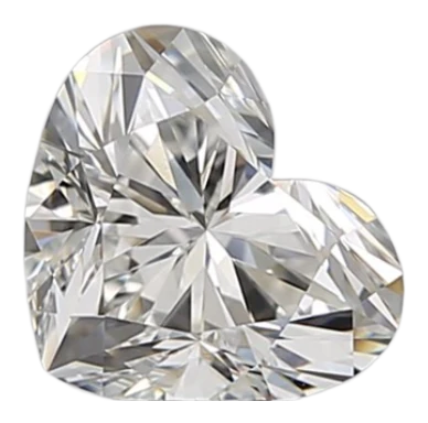 1.01 Carat G VVS2 Heart Natural Diamond For Sale