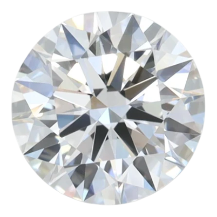 1.34 Carat D VVS1 Round Lab Diamond For Sale