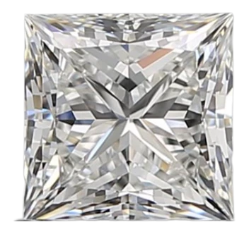 1.01 Carat G VS2 Princess Natural Diamond Sale