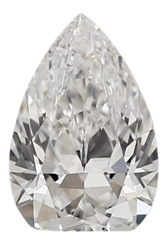 1.28 Carat D VVS2 Pear Lab Diamond Discount